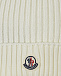 Белая шерстяная шапка с помпоном Moncler | Фото 3