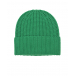 Зеленая шапка из кашемира FTC Cashmere | Фото 1