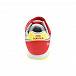 Красные кроссовки с лого салатового цвета NEW BALANCE | Фото 3