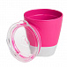Набор посуды Splash 7 предметов (3 миски, стаканчик, столовые приборы), розовый MUNCHKIN | Фото 5