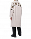 Пальто молочного цвета с надписью The Forte Forte dei Marmi Couture | Фото 4