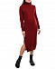 Бордовое платье-водолазка из шерсти и кашемира MRZ | Фото 4