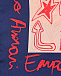 Шелковый платок с ярким принтом Emporio Armani | Фото 4