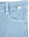 Голубые вельветовые брюки IL Gufo | Фото 4
