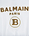 Черно-белый комбинезон с логотипом Balmain | Фото 5