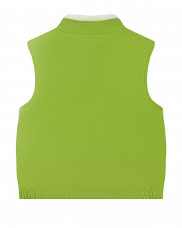 Зеленый жилет с накладными карманами Moncler Зеленый, арт. 1A00026 68352 81С | Фото 2