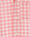 Розово-белая рубашка в клетку Paade Mode | Фото 3