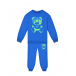 Синий спортивный костюм с принтом &quot;медвежонок&quot; Moschino | Фото 1