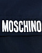 Ветровка с принтом на спине, темно синяя Moschino | Фото 3