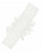 Белая кружевная повязка с цветком в тон Aletta | Фото 2