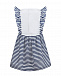 Платье в сине-белую полоску Aletta | Фото 2