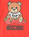 Красный свитшот с объемными рукавами Moschino | Фото 3