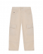 Вельветовые брюки с карманами-карго Emporio Armani | Фото 1