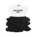 Черно-белое платье Balmain | Фото 1