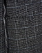Серый пиджак в клетку Emporio Armani | Фото 4
