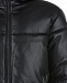 Черная куртка с капюшоном Karl Lagerfeld kids | Фото 3