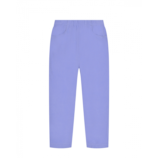 Флисовые брюки лилового цвета Poivre Blanc | Фото 1