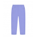 Флисовые брюки лилового цвета Poivre Blanc | Фото 1