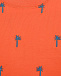 Оранжевый свитшот с вышивкой &quot;Пальмы&quot; Stella McCartney | Фото 3