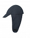 Темно-синяя шапка шапка с лого Emporio Armani | Фото 3