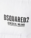 Белая стеганая куртка с капюшоном Dsquared2 | Фото 3