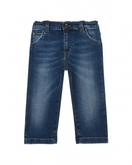 Синие джинсы regular fit Dolce&Gabbana Синий, арт. L11F98 LD725 B9110 | Фото 1