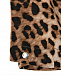 Удлиненная рубашка с леопардовым принтом Monnalisa | Фото 4