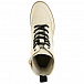 Высокие бежевые ботинки с черными шнурками Karl Lagerfeld kids | Фото 4