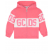 Розовая спортивная куртка с лого GCDS | Фото 1
