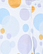 Брюки со сплошным принтом разноцветных пузырей, сиреневые Tony Tots | Фото 3