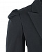 Черный пиджак с пышными плечами Aletta | Фото 5