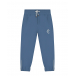 Синие спортивные брюки с логотипом Brunello Cucinelli | Фото 1