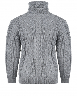 Серый свитер из шерсти Arc-en-ciel Серый, арт. 43027 0M0894 20707 | Фото 2