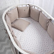 Защита для детской кроватки (бампер универсальный)&quot;Soft Cotton&quot; (Песочный) PERINA | Фото 2