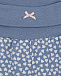 Синие спортивные брюки с принтом в сердечках Sanetta fiftyseven | Фото 3