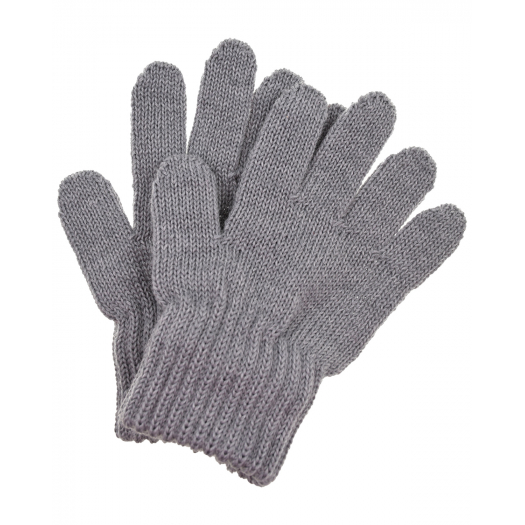 Серые базовые перчатки Catya | Фото 1