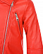 Красная куртка из эко-кожи Karl Lagerfeld kids | Фото 5