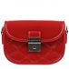 Красная стеганая сумка, 19x13x7 см Monnalisa | Фото 1