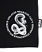 Черная футболка с белым логотипом GCDS | Фото 5