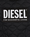 Черный стеганый свитшот Diesel | Фото 3