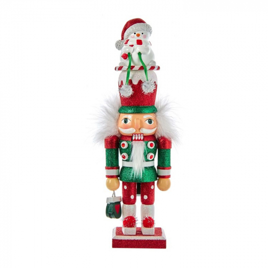 Новогодний сувенир Щелкунчик и Снеговик, 30,5 см Christmas Inspirations | Фото 1