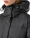 Стеганое двусторонне пальто, черное Yves Salomon | Фото 11