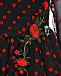 Нарядное черное платье в красный горошек Aletta | Фото 4