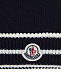 Шапка из шерсти с логотипом на отвороте Moncler | Фото 3