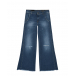 Синие джинсы клеш с разрезами Dondup | Фото 1