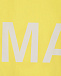 Желтая футболка с лого MM6 Maison Margiela | Фото 3