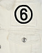 Белая джинсовая куртка MM6 Maison Margiela | Фото 3