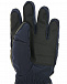 Темно-синие перчатки на молнии Poivre Blanc | Фото 3
