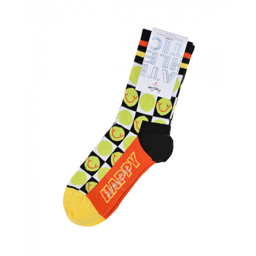 Носки в клетку Happy Socks | Фото 1