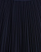 Синяя плиссированная юбка средней длины Aletta | Фото 6